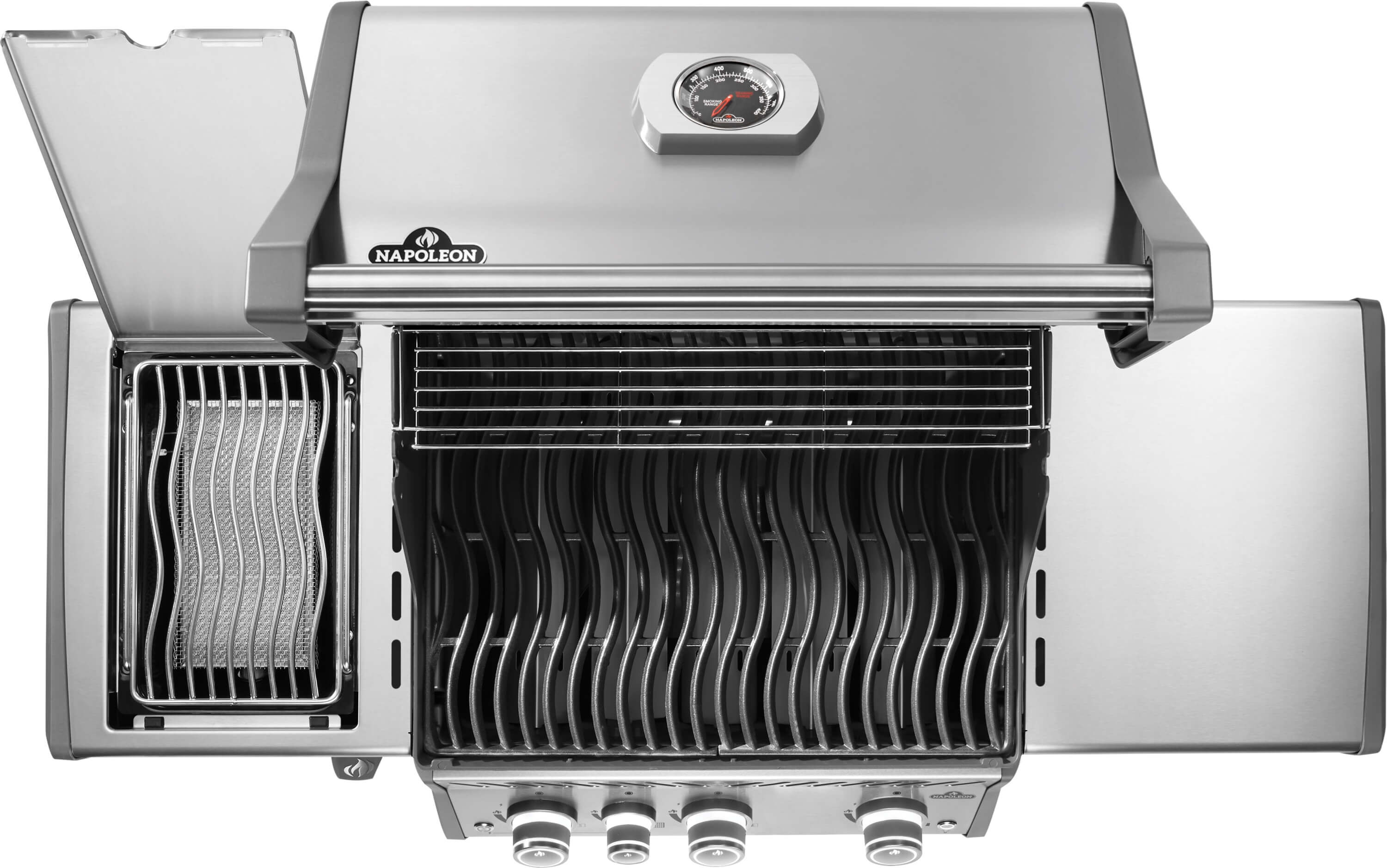 Napoleon Rogue PRO 425 mit großer Sizzle Zone in Edelstahl - 2025 | Gasgrill